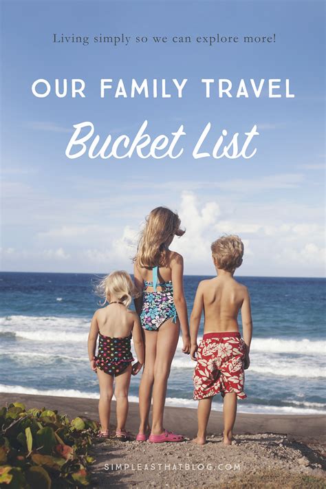 Living Simply So We Can Explore MORE | Our Family's Travel Bucket List