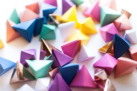 Origami With Triangle Paper - Origami