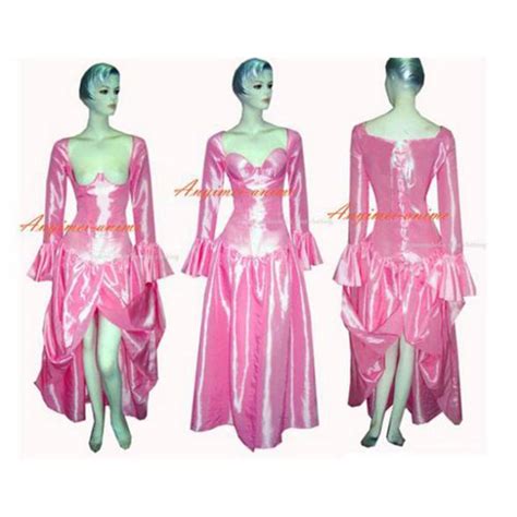 O dress the Story of O with bra pink Tafetta dress cosplay costume Tailor made on Aliexpress.com ...