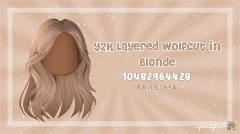 Pin by 🥵Katiegreen🥵 on Bloxburg codes | Brown hair roblox, Cute blonde hair, Roblox codes