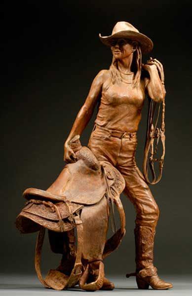 I Saddle My Own Horse by Deborah Copenhaver Fellows | Art, Western art ...