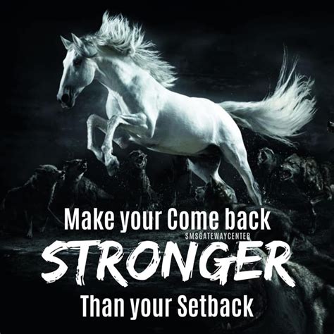 #QuoteOfTheDay #LifeQuotes #MotivationalQuotes Make your Comeback STRONGER than your Setback. # ...