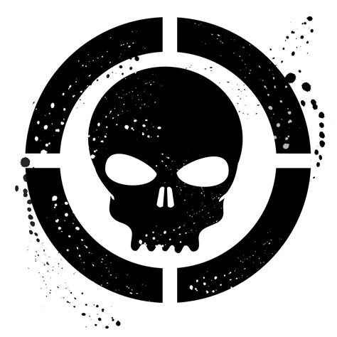 Grunge Skull Symbol Free Vector | Vector free, Free vector graphics ...