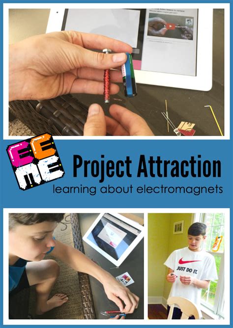 Learning How to Make an Electromagnet - Project Attraction from EEME | Homeschool science ...