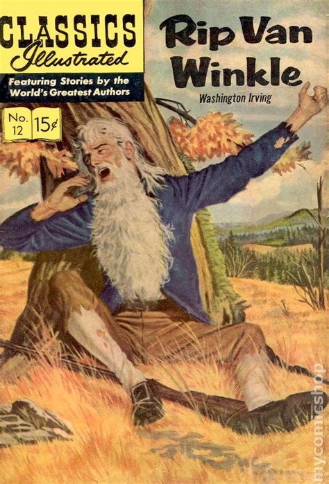 Classics Illustrated 012 Rip Van Winkle | Classic comics, Rip van winkle, Comic book covers