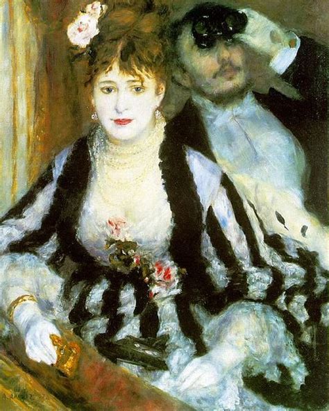 La Loge - Pierre-Auguste Renoir - greatest paintings