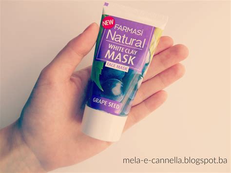 mela-e-cannella: Farmasi - Natural - White Clay Mask - Grape Seed