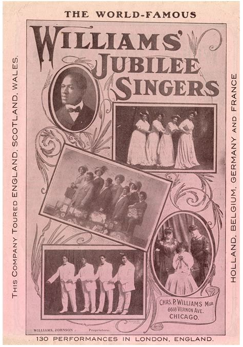 “The Power of Music”: Charles Williams and His Jubilee Singers | Music 345: Race, Identity, and ...