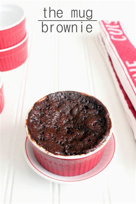 Cherry Tea Cakes: The "Mug" Brownie