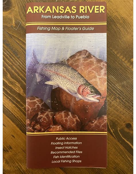 NEW Arkansas River Fishing Map & Floater's Guide - Royal Gorge Anglers