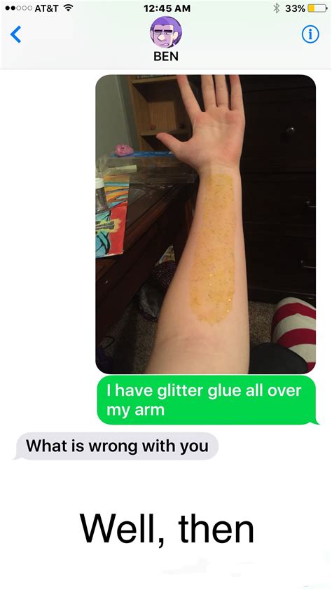 My friends are such judgey people | Glitter glue, Silly