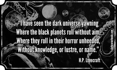 Quotes H.P. Lovecraft by darkcornerbooks on DeviantArt