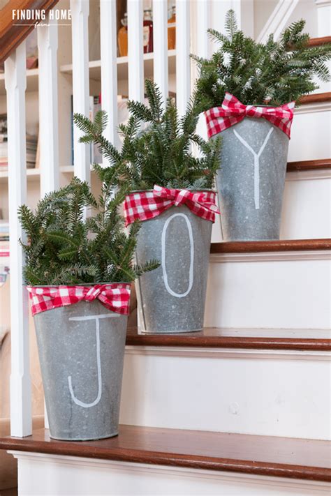 A Bit of Farmhouse: Galvanized & Zinc Christmas Decor - The Inspired Room