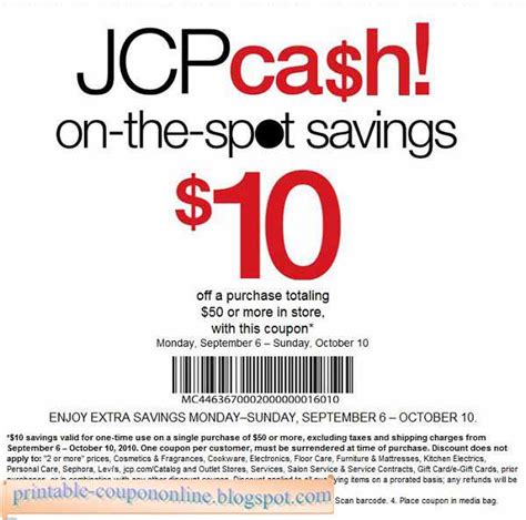 Printable Coupons 2021: JcPenney Coupons