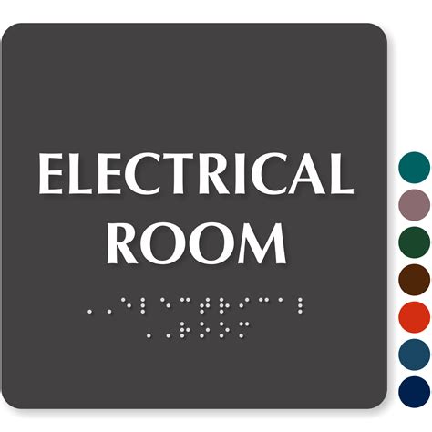 Electrical Room Signs | Electric Meter Room Signs