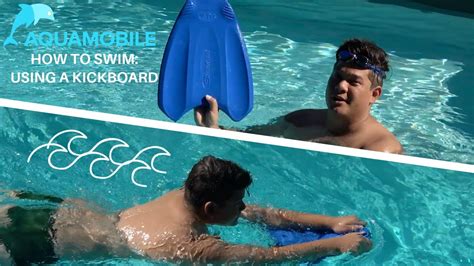 How To Swim: Using a Kickboard - YouTube