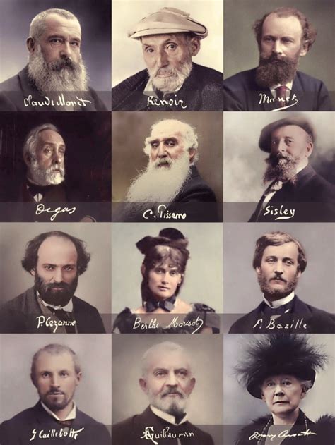 Painters.Co — French Impressionists and their signatures.