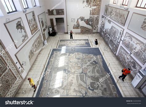 Hatay, Turkey - August 22: Roman Mosaics At Hatay Archeology Museum In ...