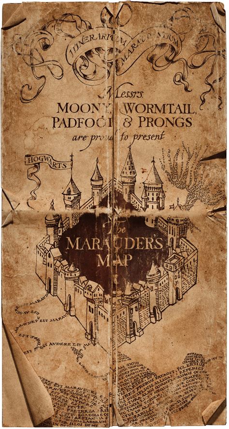 Marauders Map Wallpapers - Top Free Marauders Map Backgrounds - WallpaperAccess