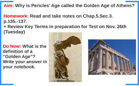 Aim: Why is Pericles' Age called the Golden Age of Athens? by Emoke Edgington on Prezi