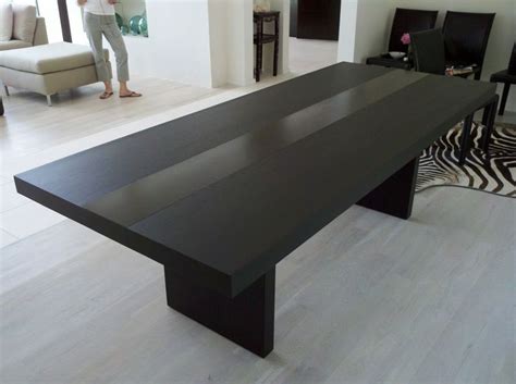 Modern Dining Table | Modern dining table, Black wood dining table, Modern kitchen tables