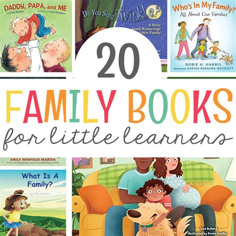 20 Family Books for Little Learners - Mrs. Jones Creation Station