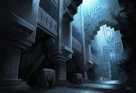 GtM - Temple Interior Concept by ATArts on DeviantArt