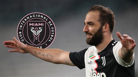 Inter Miami confirm signing of Higuain on free transfer after Juventus ...