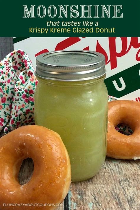 Moonshine Recipe: Krispy Kreme Donut Flavored | Recipe | Moonshine recipes, Flavored moonshine ...