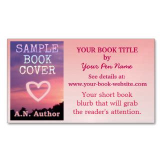 Author Business Cards & Templates | Zazzle