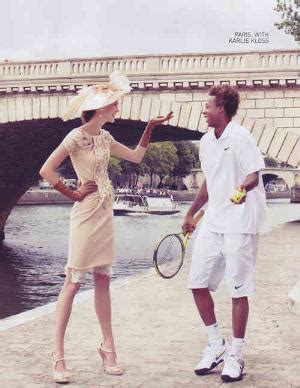 Gael Monfils Girlfriend, Wife, Shirtless, Vogue Modeling Photos | FAMEWATCHER