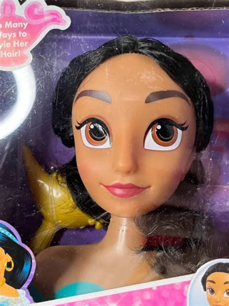 DISNEY PRINCESS JASMINE (Aladdin) Styling Head Doll 2019 NEW £12.12 ...