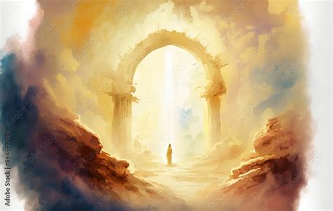 heaven god Church illustration landscape art pathway heaven artwork ...