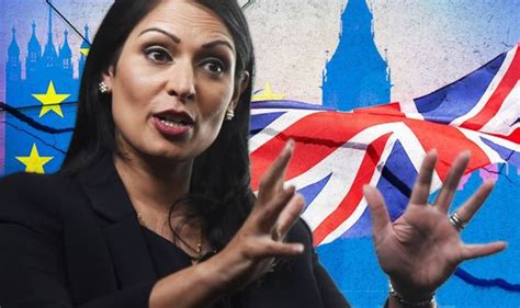 Brexit latest: Priti Patel hits back at EU claims Britain is delusional over Brexit | Politics ...