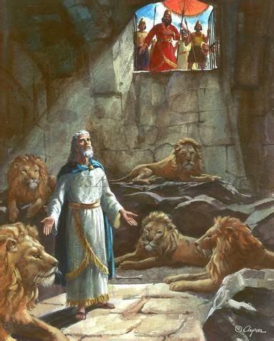 Daniel in the Lions Den | Biblical art, Biblical artwork, Daniel and the lions