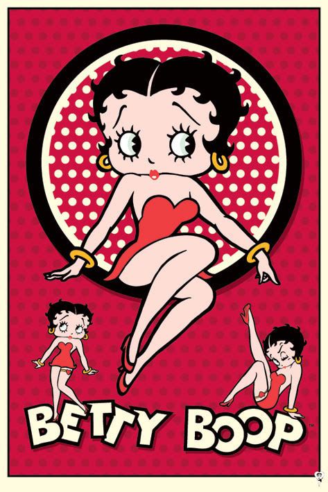 Poster BETTY BOOP - classic | Wall Art | 3+1 FREE | Europosters