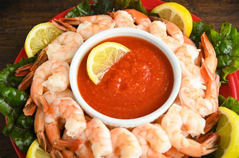 Shrimp Platter with Cocktail Sauce | Silver Spring Foods Recipes