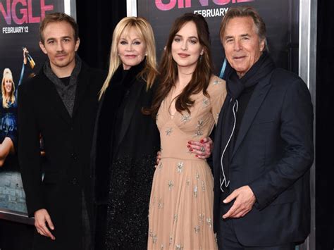 Melanie Griffith and Don Johnson Support Daughter Dakota Johnson at How to Be Single Premiere in NYC