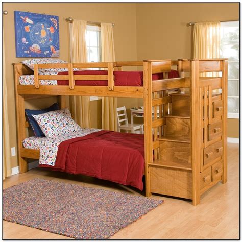 Girls Bunk Beds With Stairs