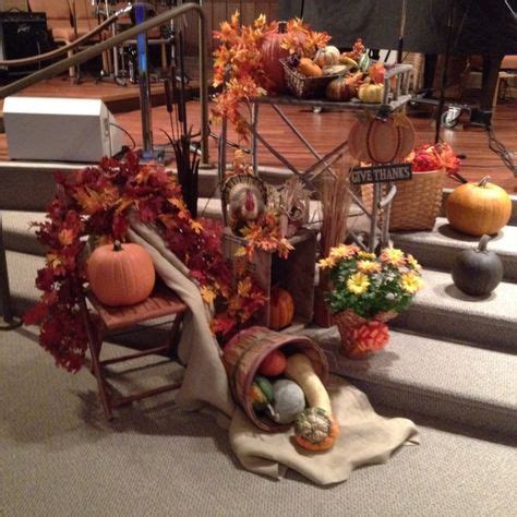 8 best church Thanksgiving images on Pinterest | Altars, Altar decorations and Thanksgiving ...