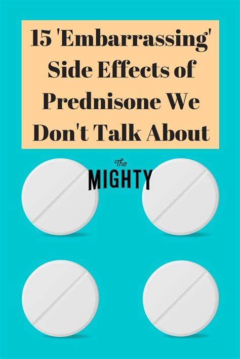 15 'Embarrassing' Side Effects of Prednisone We Don't Talk About | Prednisone, Prednisone side ...