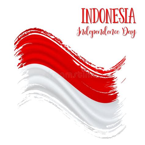 17 August, Indonesia Independence Day Background Stock Vector ...