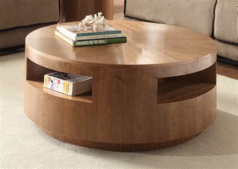 coffe table storage modern | Solid coffee table, Drum coffee table, Round drum coffee table