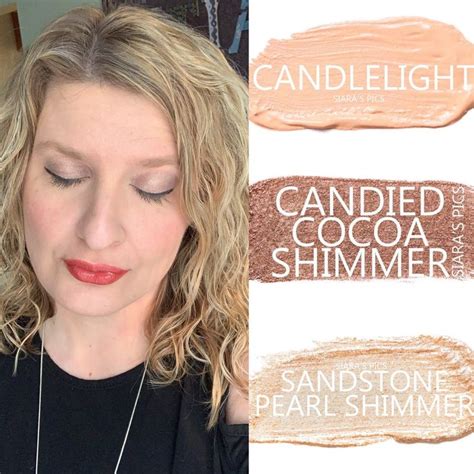 Candlelight, Candied Cocoa Shimmer, Sandstone Pearl Shimmer ShadowSense look 👀 | Shadow sense ...