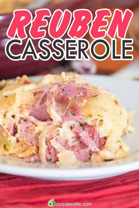 Reuben Casserole - Low-Carb, Primal, Keto + Thousand Island Dressing | Recipe | Paleo dishes ...