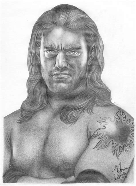 WWE Edge Pencil Drawing by Chirantha on DeviantArt