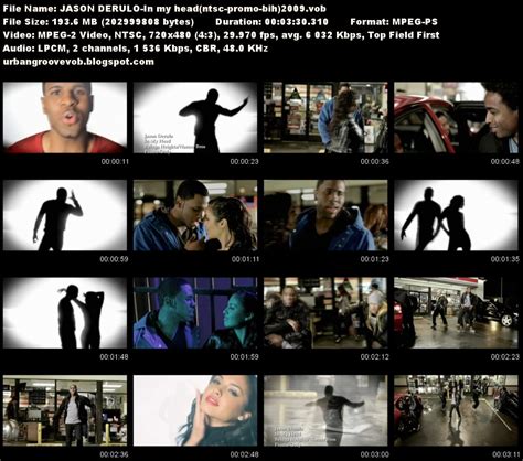 Urban Groove Vob Collection: Jason Derulo - In My Head (2009)