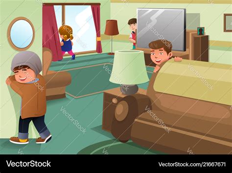 Hide And Seek Clipart