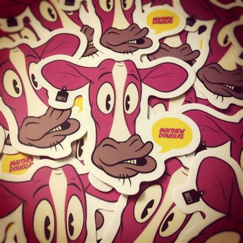 Moo Stickers! | Unique items products, Custom stickers, Art characters