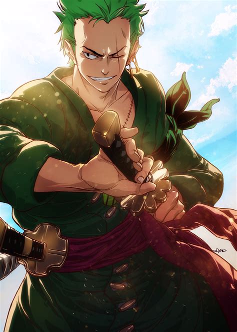 Zoro Lineart By Elsewhereland On Deviantart Zoro One - vrogue.co